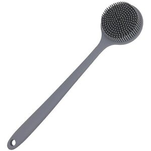 Unbranded (grey) Back Scrubber for Shower Soft Silicone Bath Body Brush with 37.5cm Long H Unbranded (grey) Back Scrubber for Shower Soft Silicone Bath Body Brush with 37.5cm Long H