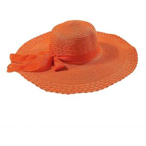 Unbranded (Orange) Women Beach Hat Wide Brim Bowknot Round Top Sun Protective Straw Hat fo Unbranded (Orange) Women Beach Hat Wide Brim Bowknot Round Top Sun Protective Straw Hat fo