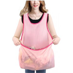 Unbranded (peach) Portable Large Pocket Laundry Apron Outdoor Home Washable Drying Clothes Unbranded (peach) Portable Large Pocket Laundry Apron Outdoor Home Washable Drying Clothes