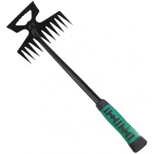 Unbranded (11 Tooth) Dual Headed Weeding Tool Multi Tines Steel Hoe Cultivator Garden Tool Unbranded (11 Tooth) Dual Headed Weeding Tool Multi Tines Steel Hoe Cultivator Garden Tool