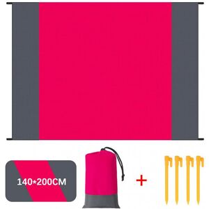 Unbranded (140*200cm, Pink Gray) Beach Mat for Outdoor Wear-resistant Portable Pad for Bea Unbranded (140*200cm, Pink Gray) Beach Mat for Outdoor Wear-resistant Portable Pad for Bea