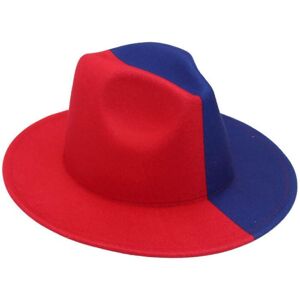 Unbranded (red royal blue) Cowgirl Cowboy Hats Jazz Hat for Women Christmas Cowboy Hat Chu Unbranded (red royal blue) Cowgirl Cowboy Hats Jazz Hat for Women Christmas Cowboy Hat Chu
