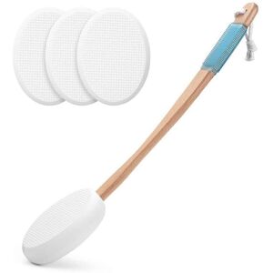 Unbranded Lotion Applicator for Back, Feet, 4 Replaceable Pads, 1 Long Handle, Back Lotion Unbranded Lotion Applicator for Back, Feet, 4 Replaceable Pads, 1 Long Handle, Back Lotion