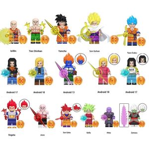 Bonxaif (16PCS Anime Dragon Ball - B) 34PCS Anime Dragon Ball Collect Children's Toys Mi Bonxaif (16PCS Anime Dragon Ball - B) 34PCS Anime Dragon Ball Collect Children's Toys Mi