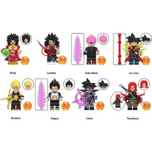 Bonxaif (8PCS Anime Dragon Ball - C) 34PCS Anime Dragon Ball Collect Children's Toys Min Bonxaif (8PCS Anime Dragon Ball - C) 34PCS Anime Dragon Ball Collect Children's Toys Min
