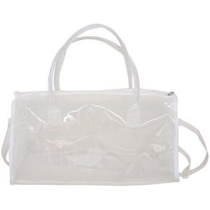 Unbranded (White) Functional Clear Shoulder Bag PVC Handbag Large Capacity Outdoor Sports Unbranded (White) Functional Clear Shoulder Bag PVC Handbag Large Capacity Outdoor Sports