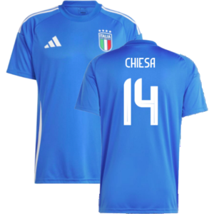 adidas (XXL) 2024-2025 Italy Home Fan Jersey (CHIESA 14) adidas (XXL) 2024-2025 Italy Home Fan Jersey (CHIESA 14)