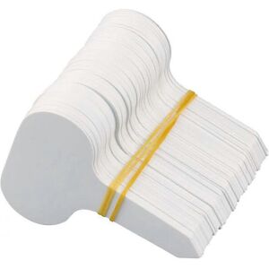 Unbranded 100 Pcs T-Type Plant Labels Blank Garden Label Tags Plastic Plant Markers for He Unbranded 100 Pcs T-Type Plant Labels Blank Garden Label Tags Plastic Plant Markers for He