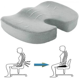 Unbranded Memory Foam Coccyx Cushion with Gel for Pain Relief and Sciatica Unbranded Memory Foam Coccyx Cushion with Gel for Pain Relief and Sciatica