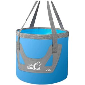 Unbranded Collapsible Bucket, 20L Space Saving Foldable Bucket Water Storage Unbranded Collapsible Bucket, 20L Space Saving Foldable Bucket Water Storage