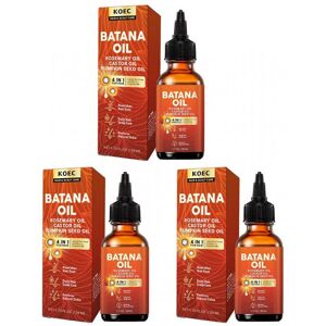 Unbranded (3PCs) 4-in-1 Batana Oil for Hair Growth - With Rosemary, Castor & Pumpkin Seed Unbranded (3PCs) 4-in-1 Batana Oil for Hair Growth - With Rosemary, Castor & Pumpkin Seed