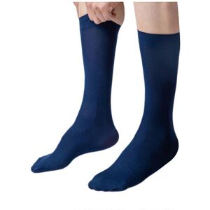 Unbranded (Navy blue) Men's Casual Office Business Dress Velvet Silk Socks Middle Calf Len Unbranded (Navy blue) Men's Casual Office Business Dress Velvet Silk Socks Middle Calf Len