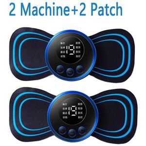 Unbranded (2 Machine+2 Patch) EMS Neck Massager Rechargeable Cervical Massage Sticker Patc Unbranded (2 Machine+2 Patch) EMS Neck Massager Rechargeable Cervical Massage Sticker Patc