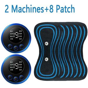 Unbranded (2 Machine+8 Patch) EMS Neck Massager Rechargeable Cervical Massage Sticker Patc Unbranded (2 Machine+8 Patch) EMS Neck Massager Rechargeable Cervical Massage Sticker Patc
