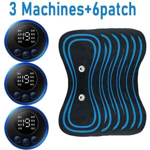 Unbranded (3 Machine+6 Patch) EMS Neck Massager Rechargeable Cervical Massage Sticker Patc Unbranded (3 Machine+6 Patch) EMS Neck Massager Rechargeable Cervical Massage Sticker Patc