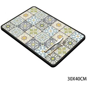 Unbranded (30x40cm, Green) Vintage Dish Draining Mat for Kitchen Washable Heat Insulation Unbranded (30x40cm, Green) Vintage Dish Draining Mat for Kitchen Washable Heat Insulation