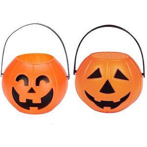 Kricely (As show, One size) Creative Halloween Pumpkin Bucket Portable Pumpkin Lamp Horr Kricely (As show, One size) Creative Halloween Pumpkin Bucket Portable Pumpkin Lamp Horr