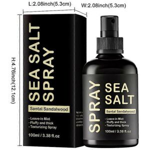 Unbranded (1PCS) Based Sea Salt Spray for Men, Natural Finish Sea Salt Spray For Hair, Vol Unbranded (1PCS) Based Sea Salt Spray for Men, Natural Finish Sea Salt Spray For Hair, Vol