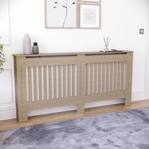 Vida Designs (Extra Large) Chelsea Radiator Heater Cover Slatted Unfinished Vida Designs (Extra Large) Chelsea Radiator Heater Cover Slatted Unfinished