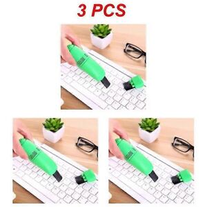 Unbranded (Style A 3pcs) 1~7PCS Mini Vacuum Cleaner Keyboard Cleaning Brush Laptop Shell C Unbranded (Style A 3pcs) 1~7PCS Mini Vacuum Cleaner Keyboard Cleaning Brush Laptop Shell C