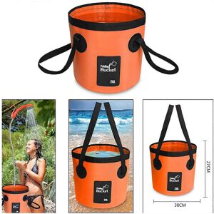 Unbranded Portable 12V outdoor shower with folding bucket and shower head for camping, gen Unbranded Portable 12V outdoor shower with folding bucket and shower head for camping, gen