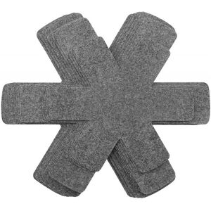 Unbranded Pot and pan protectors, set of 12, 3 different sizes, stackable dividers to prev Unbranded Pot and pan protectors, set of 12, 3 different sizes, stackable dividers to prev