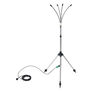 Jojomino Standing Misters for Outside Patio, Adjustable Height 4.1 FT Stand Misting Syste Jojomino Standing Misters for Outside Patio, Adjustable Height 4.1 FT Stand Misting Syste