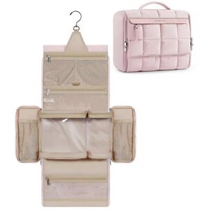 Unbranded Extra Large Hanging Toiletry Bag for Women, Puffy Cosmetic Organizer with Handle Unbranded Extra Large Hanging Toiletry Bag for Women, Puffy Cosmetic Organizer with Handle