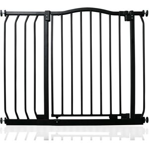 (Matt Black, 89cm - 98cm) Safetots Curved Top Safety Gate (Matt Black, 89cm - 98cm) Safetots Curved Top Safety Gate