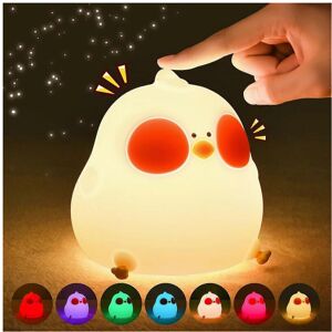 Unbranded Silicone night light with 30-minute timer, rechargeable LED night light with 7 c Unbranded Silicone night light with 30-minute timer, rechargeable LED night light with 7 c