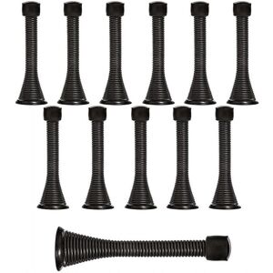 Unbranded Pack of 12 sturdy spring-loaded door plates with rustproof screws and durable ru Unbranded Pack of 12 sturdy spring-loaded door plates with rustproof screws and durable ru