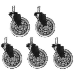 Unbranded 2pcs 3 Inch Transparent Castor Furniture Castor Office Chair Wheels Universal Wh Unbranded 2pcs 3 Inch Transparent Castor Furniture Castor Office Chair Wheels Universal Wh