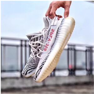 Unbranded (Gray white, EU36) New And Mens Womens Boost Sneakers Black White Running Size36 Unbranded (Gray white, EU36) New And Mens Womens Boost Sneakers Black White Running Size36