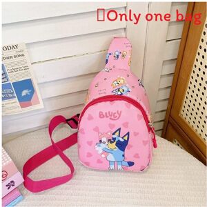Unbranded (Pink) Single Shoulder Bluey Crossbody Chest Bag Kids Cute Coin Purse Gift Carto Unbranded (Pink) Single Shoulder Bluey Crossbody Chest Bag Kids Cute Coin Purse Gift Carto