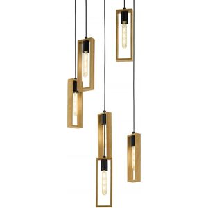 Eglo Littleton Pendant lamp, 6-Light Vintage Pendant lamp in Industrial Design, Eglo Littleton Pendant lamp, 6-Light Vintage Pendant lamp in Industrial Design,