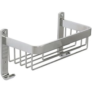 Croydex Aluminium Large Basket - Bathroom Storage Solution, Wall-Mounted Shower Croydex Aluminium Large Basket - Bathroom Storage Solution, Wall-Mounted Shower