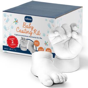 NIIMO? 3D Baby Casting Kit - Skin-Safe & Non-Toxic Baby Hand and Foot Casting Ki NIIMO? 3D Baby Casting Kit - Skin-Safe & Non-Toxic Baby Hand and Foot Casting Ki