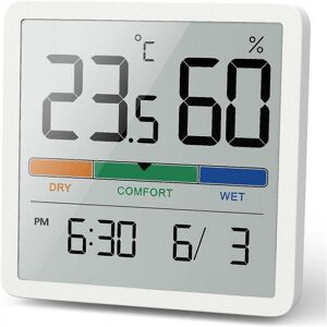 Unbranded Hygrometer Indoor Thermometer, Desktop Digital Thermometer with Temperature and Unbranded Hygrometer Indoor Thermometer, Desktop Digital Thermometer with Temperature and