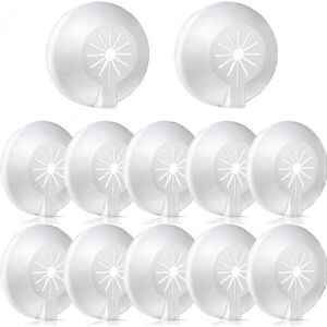 Unbranded 30pcs Radiator Pipe Covers Heating Pipe Clamps Plastic Covers for Pipes Diameter Unbranded 30pcs Radiator Pipe Covers Heating Pipe Clamps Plastic Covers for Pipes Diameter