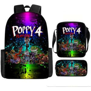 Unbranded (09) Playtime Chapter Poppy 4 Printed Backpack Schoolbag Shoulder Bag Bag Pencil Unbranded (09) Playtime Chapter Poppy 4 Printed Backpack Schoolbag Shoulder Bag Bag Pencil