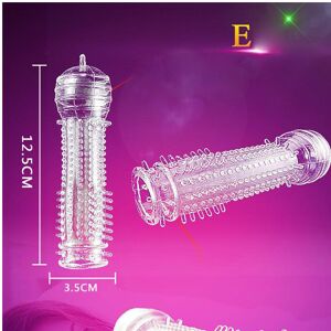 Unbranded (E) Stimulator Delay Transparent Crystal Sets Reusable Condom Toy Flirting Sexy Unbranded (E) Stimulator Delay Transparent Crystal Sets Reusable Condom Toy Flirting Sexy