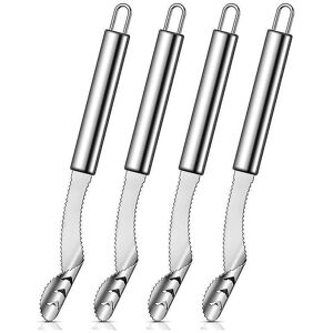 Unbranded 4pcs Jalapeno Corer,less Steel Li Grip Jalapeno Corer, Core Deer for Jalapenos,c Unbranded 4pcs Jalapeno Corer,less Steel Li Grip Jalapeno Corer, Core Deer for Jalapenos,c