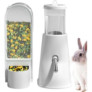 Unbranded Hamster Bottle, Food and Water Dispenser Set - Large Volume Food and Drinking Bo Unbranded Hamster Bottle, Food and Water Dispenser Set - Large Volume Food and Drinking Bo