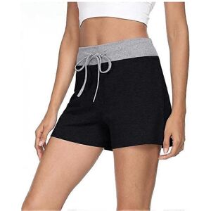 Unbranded (XL, black) Summer Casual Shorts Lightweight Comfortable Pajama Shorts Elastic W Unbranded (XL, black) Summer Casual Shorts Lightweight Comfortable Pajama Shorts Elastic W