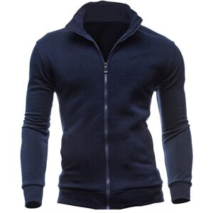 Unbranded (NavyBlue, M) Mens Zip Winter Up Jacket Sweatshirt Zipper Pocket Gym Sport Top C Unbranded (NavyBlue, M) Mens Zip Winter Up Jacket Sweatshirt Zipper Pocket Gym Sport Top C
