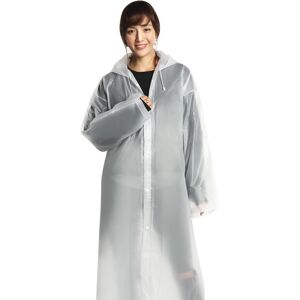 Unbranded (White) Raincoat Adult Thickened Raincoat Poncho Conjoined Non Raincoat Disposab Unbranded (White) Raincoat Adult Thickened Raincoat Poncho Conjoined Non Raincoat Disposab