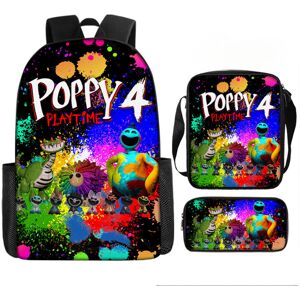 Unbranded (03) Playtime Chapter Poppy 4 Printed Backpack Schoolbag Shoulder Bag Pencil Bag Unbranded (03) Playtime Chapter Poppy 4 Printed Backpack Schoolbag Shoulder Bag Pencil Bag