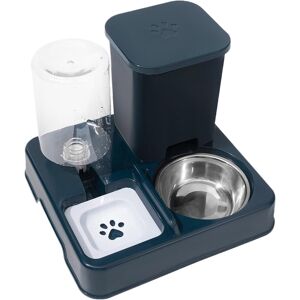 Unbranded (blue) Automatic 2-in-1 Cat Feeder, Feeding and Drinker for Pet Food, Non-Slip A Unbranded (blue) Automatic 2-in-1 Cat Feeder, Feeding and Drinker for Pet Food, Non-Slip A