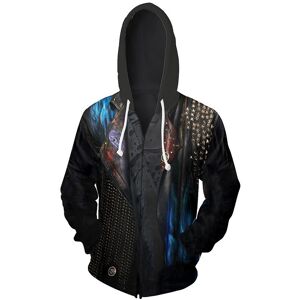 Unbranded (M) 3 Hades Descendants Hoodie Cosplay Costume Zip Up Sweatshirt Unisex Jacket Unbranded (M) 3 Hades Descendants Hoodie Cosplay Costume Zip Up Sweatshirt Unisex Jacket