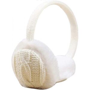 Unbranded (White) Winter Ear Muffs - Knitted Plush Fluffy Ear Warmers - Unisex Winter Warm Unbranded (White) Winter Ear Muffs - Knitted Plush Fluffy Ear Warmers - Unisex Winter Warm